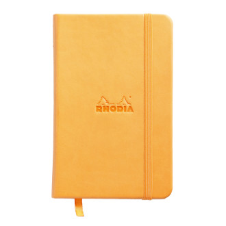 Rhoida Webnotebook - Small - Orange - Plain